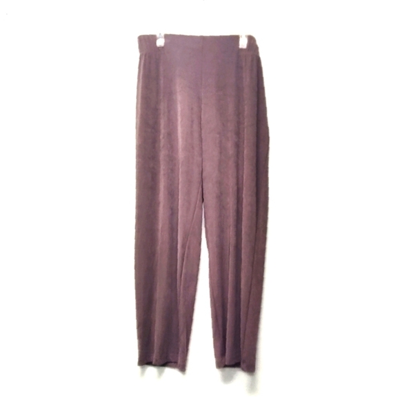 Dana Buchman tan travel high-waisted pants in brown Size: XL. - Picture 1 of 4